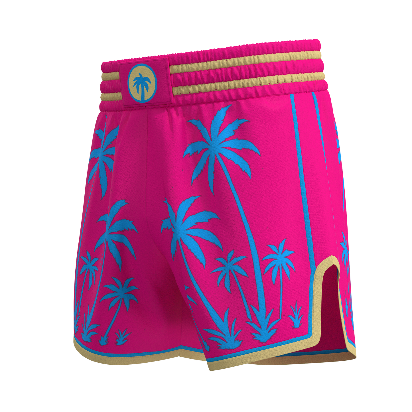 NeoTropic Fight Shorts – Tropical Drift Edition