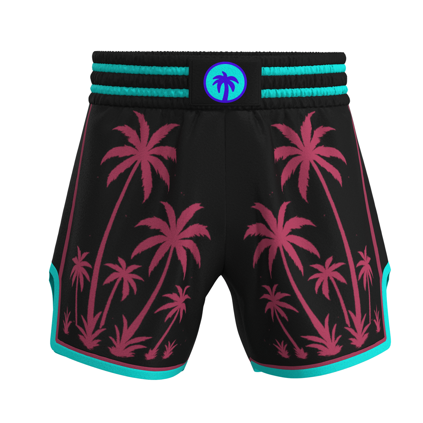 NeoTropic Fight Shorts – Tropical Drift Edition