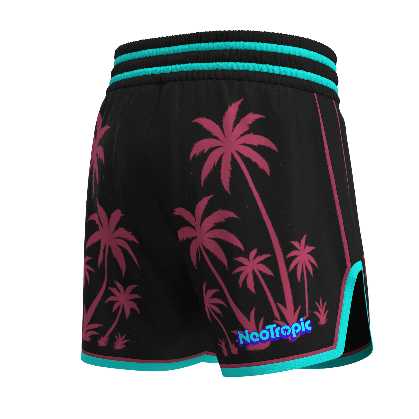 NeoTropic Fight Shorts – Tropical Drift Edition