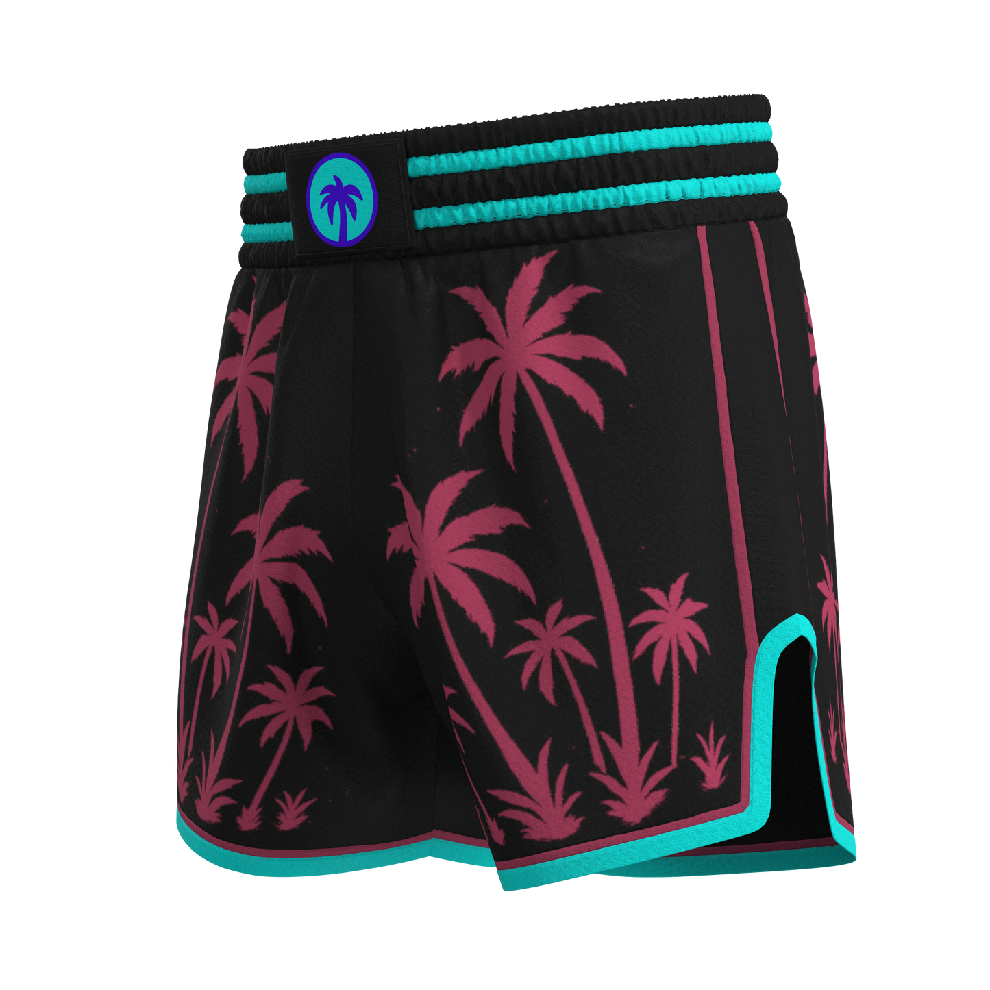 NeoTropic Fight Shorts – Tropical Drift Edition