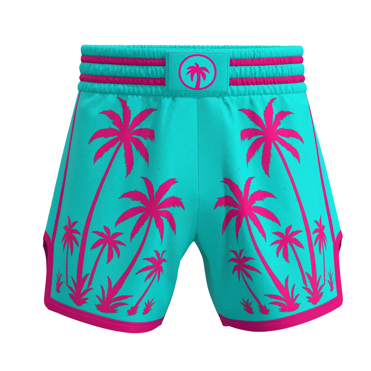NeoTropic Fight Shorts – Tropical Drift Edition
