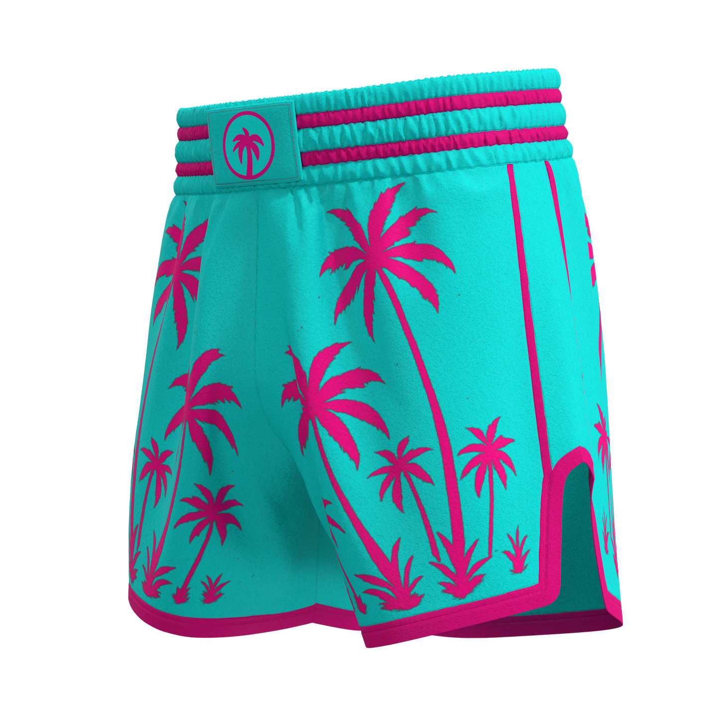 NeoTropic Fight Shorts – Tropical Drift Edition
